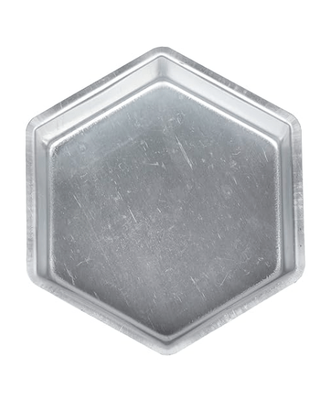 Bakers Pradise Aluminium Hexagon Cake Mould - Image 2